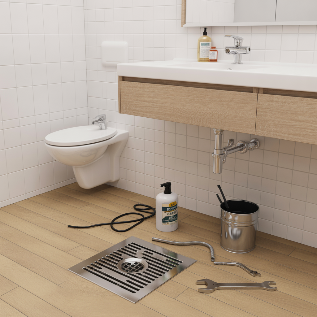 dalig lukt fran avlopp i badrum felsokning och atgarder