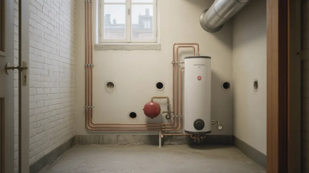 installation av ny varmvattenberedare i s dermalm stockholm