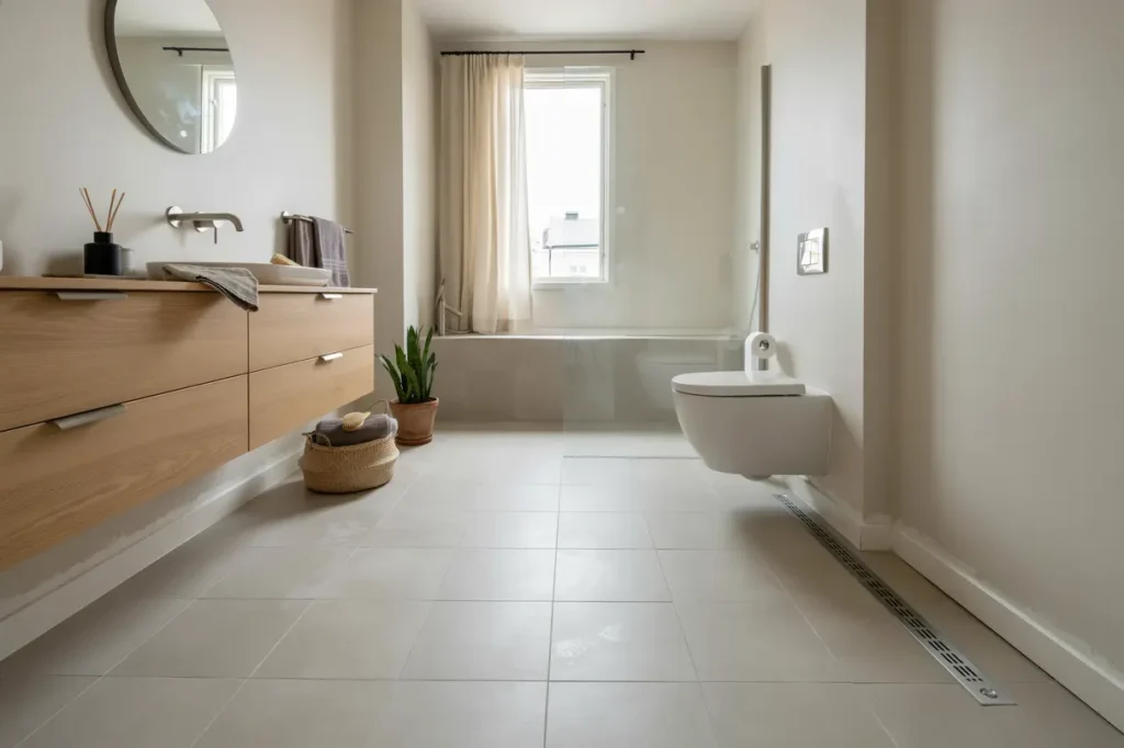 renovering av badrumsr r och golvbrunn p s dermalm